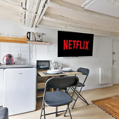 公寓 Quartier Saint-michel Notre-dame 3 Free Netflix 巴黎