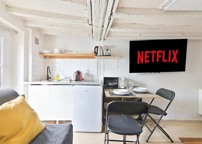 Quartier Saint-michel Notre-dame 3 Free Netflix Apartment *