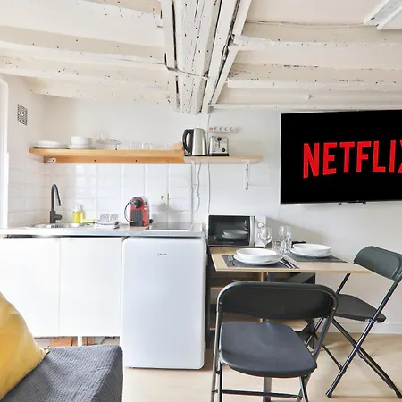 Quartier Saint-michel Notre-dame 3 Free Netflix Apartment *